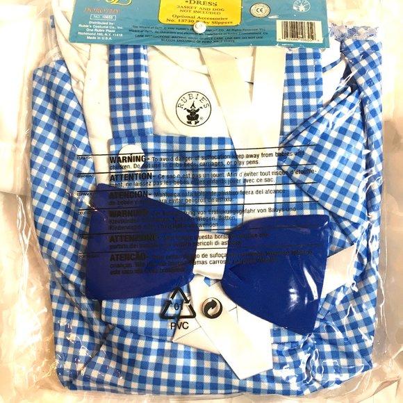 Rubies 10655 Dorothy Dress Costume ChildNWT